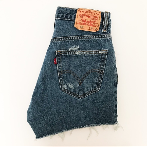 Levi's Pants - VINTAGE LEVI’S 90’s High Rise Cutoff Mom Shorts